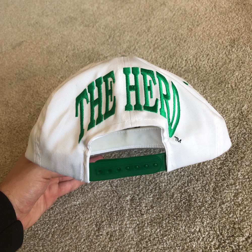Vintage 90s Marshall herd SnapBack hat spell out - Picture 3 of 3